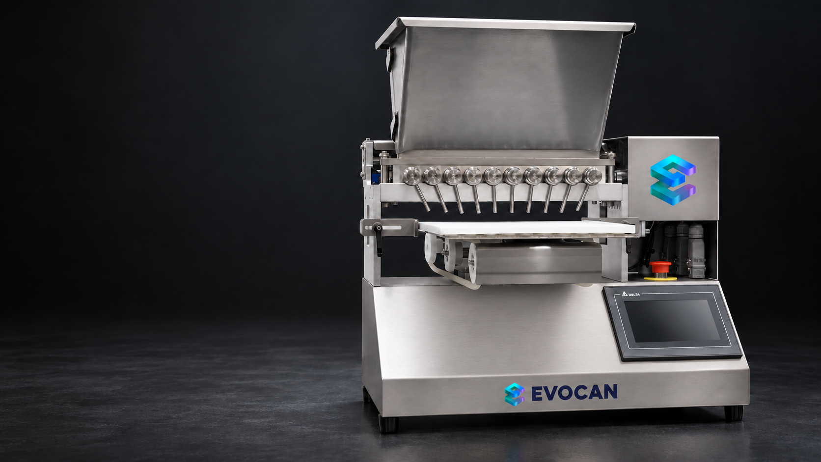 Evocan tabletop depositor
