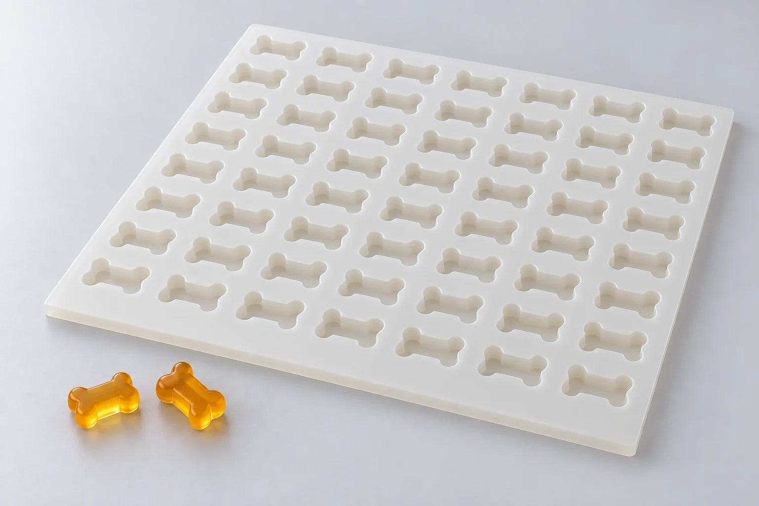 Dog Bone mold — illustrative studio visualization