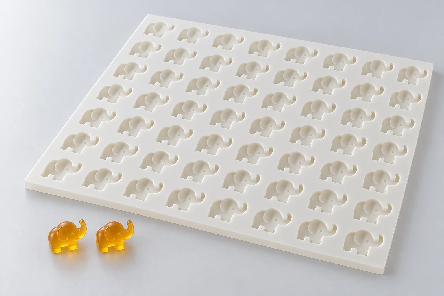 Elephant mold — illustrative studio visualization