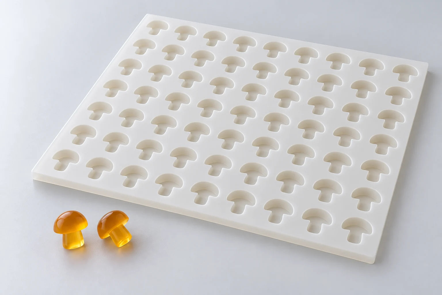 Mushroom mold — illustrative studio visualization