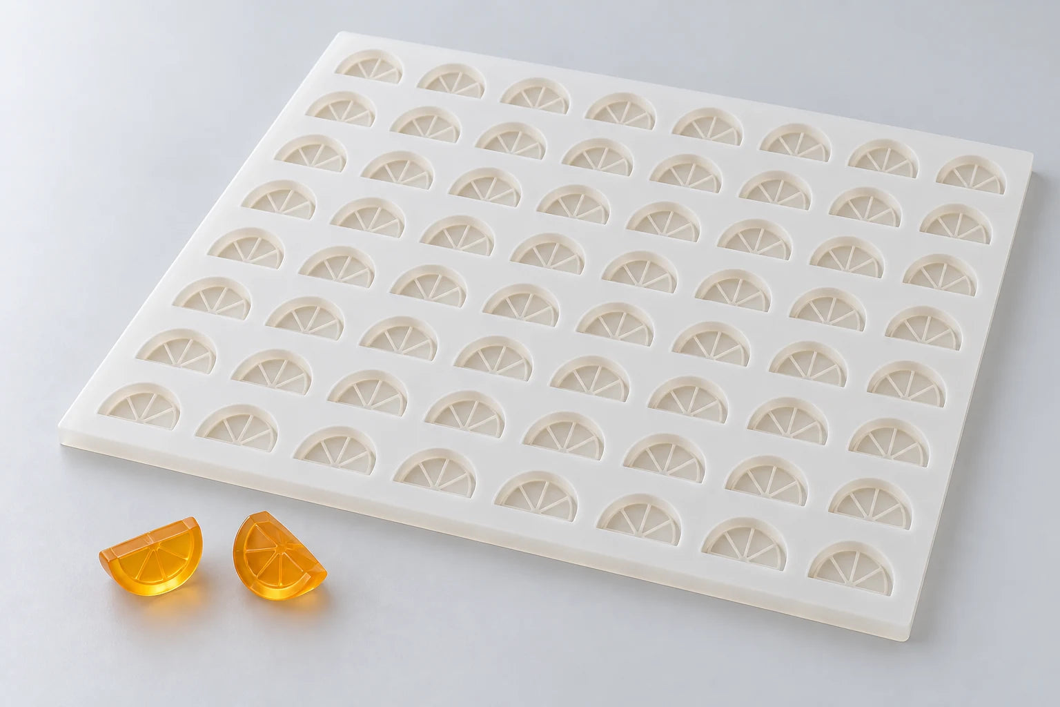 Orange Slice mold — illustrative studio visualization
