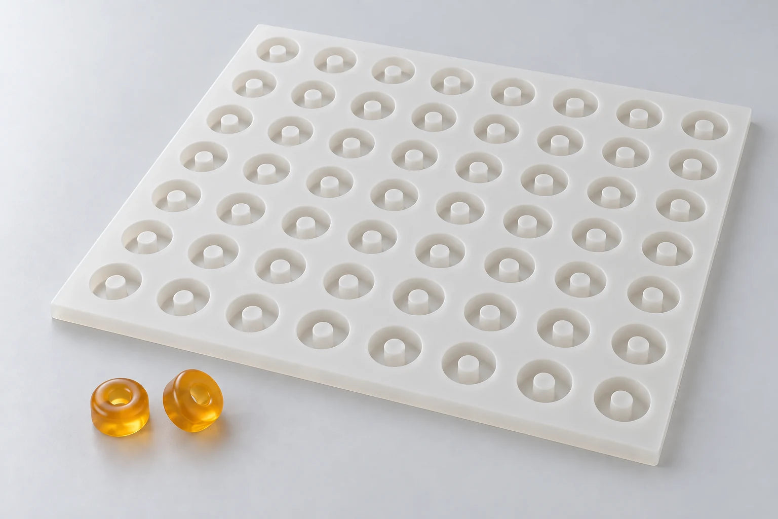 Peach Ring mold — illustrative studio visualization