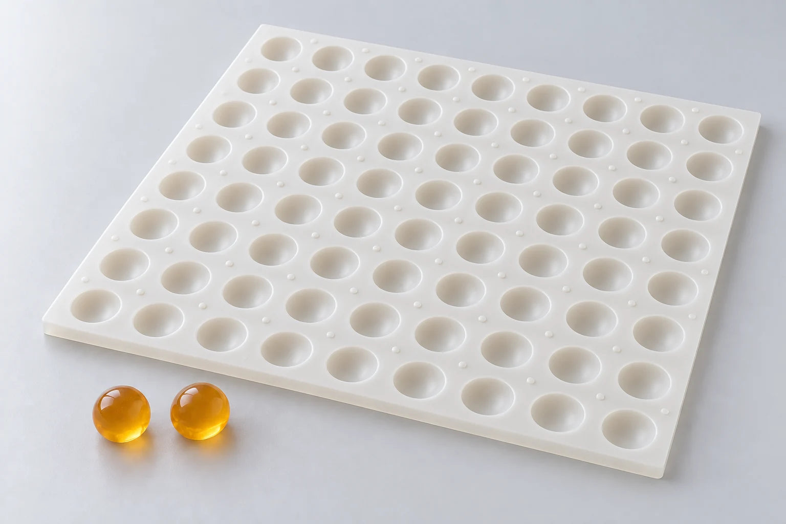 Sphere mold — illustrative studio visualization
