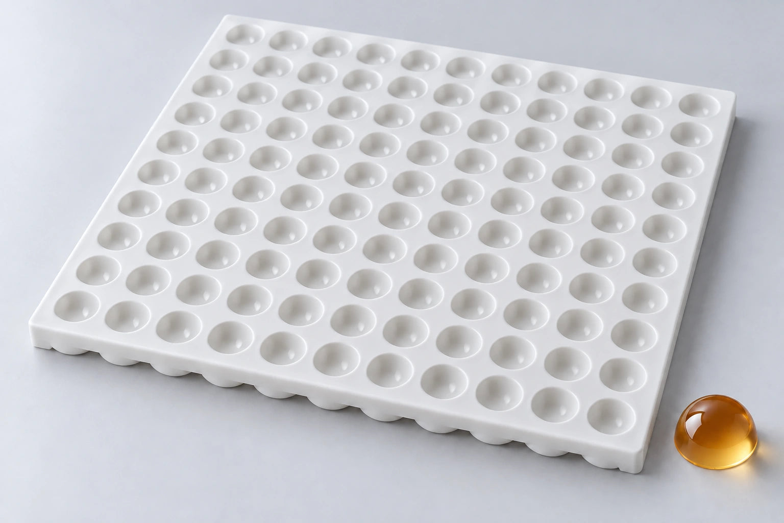 Dome mold — illustrative studio visualization