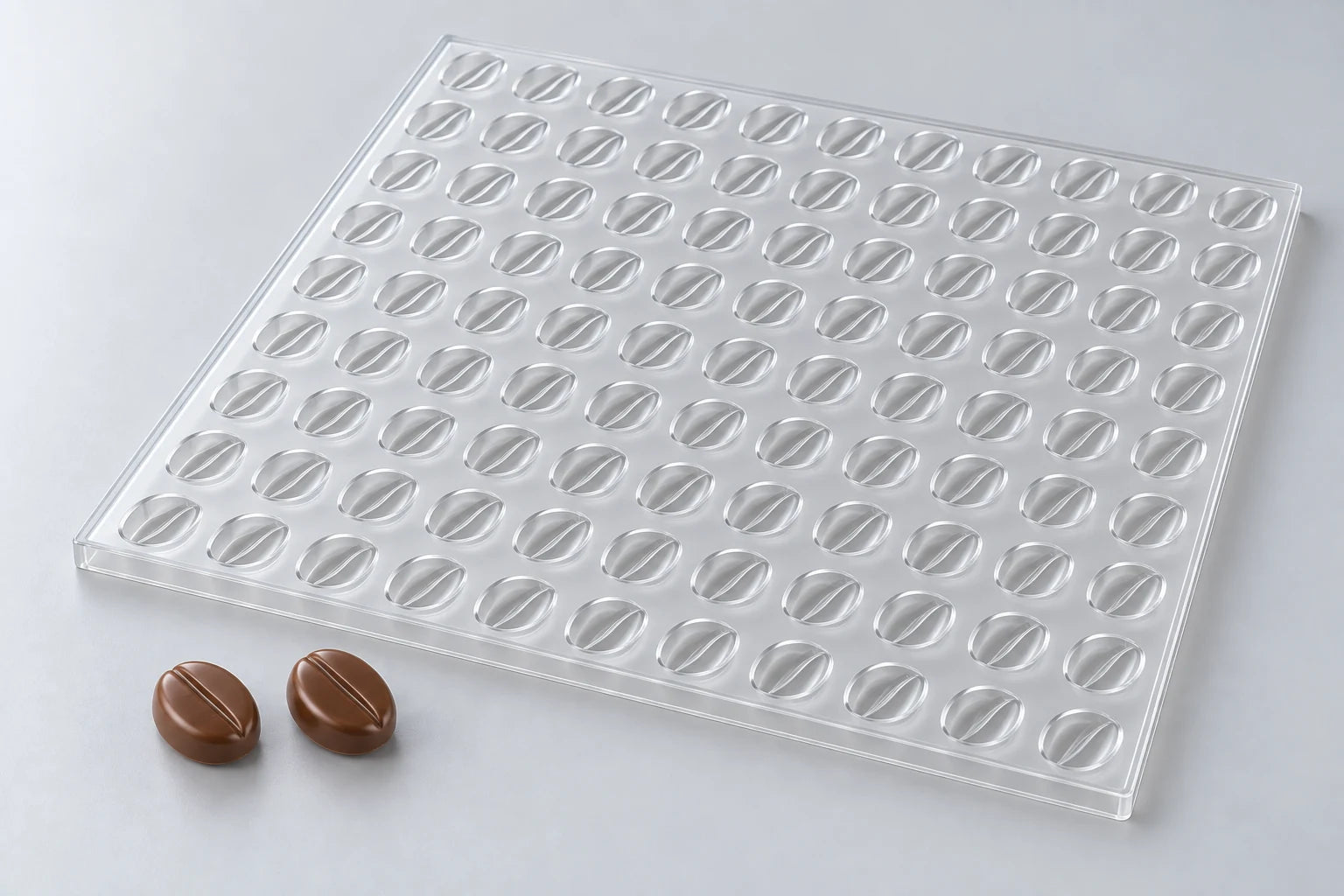 Coffee Bean mold — illustrative studio visualization
