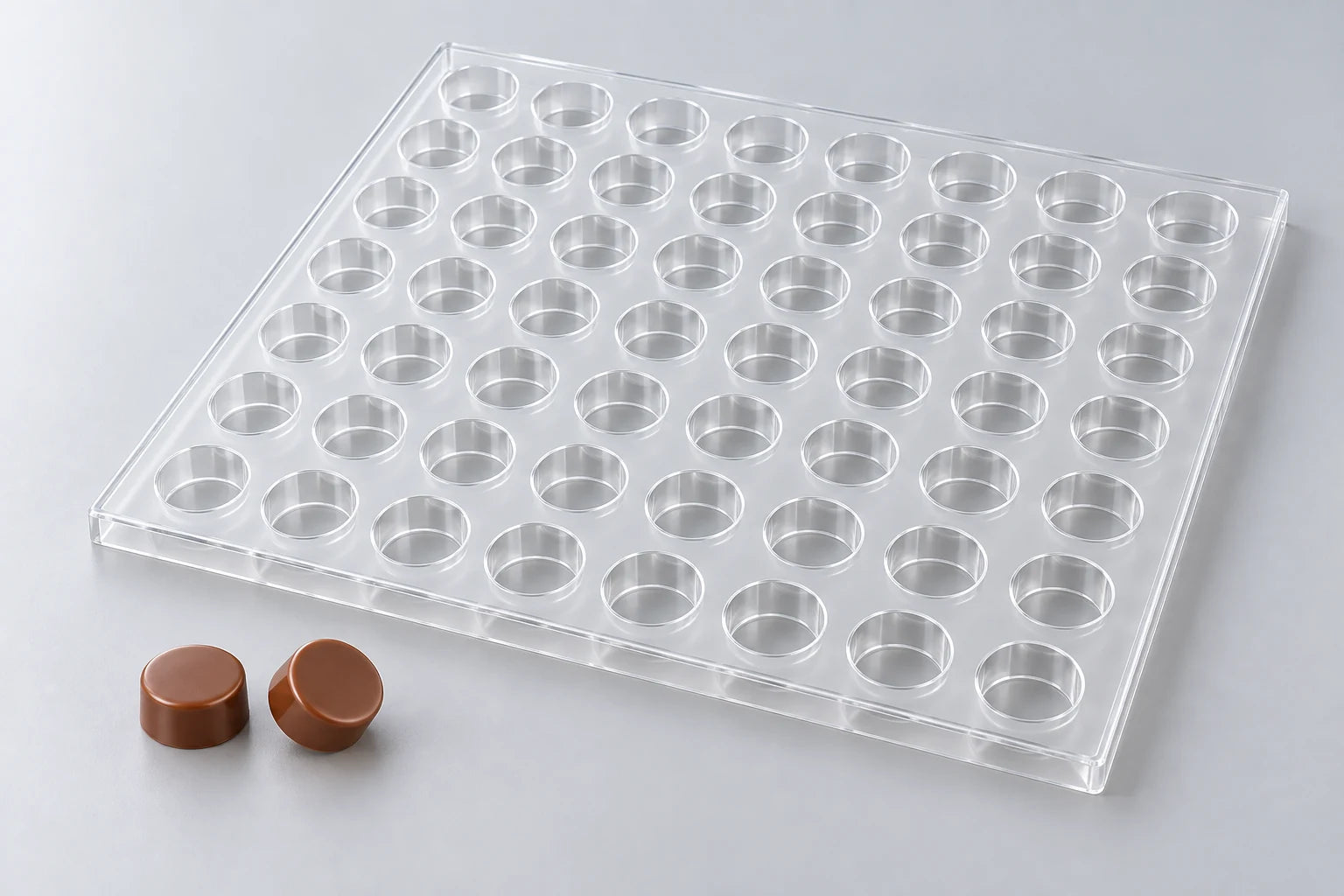 Round mold — illustrative studio visualization