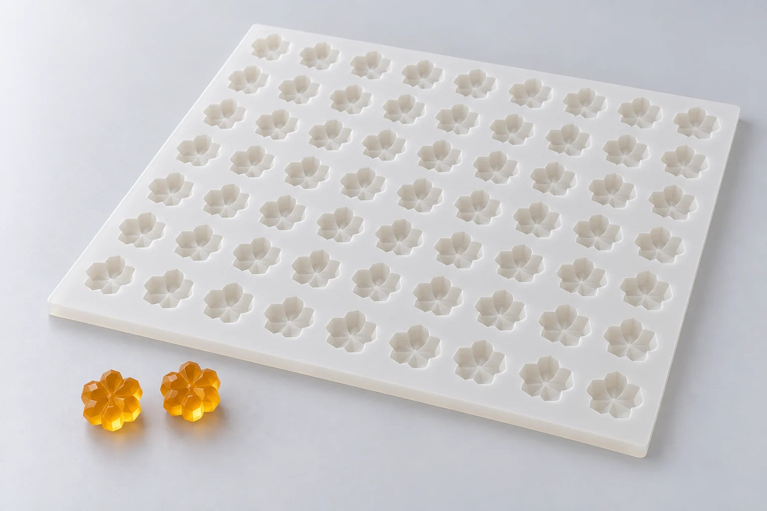 Flower Gem mold — illustrative studio visualization