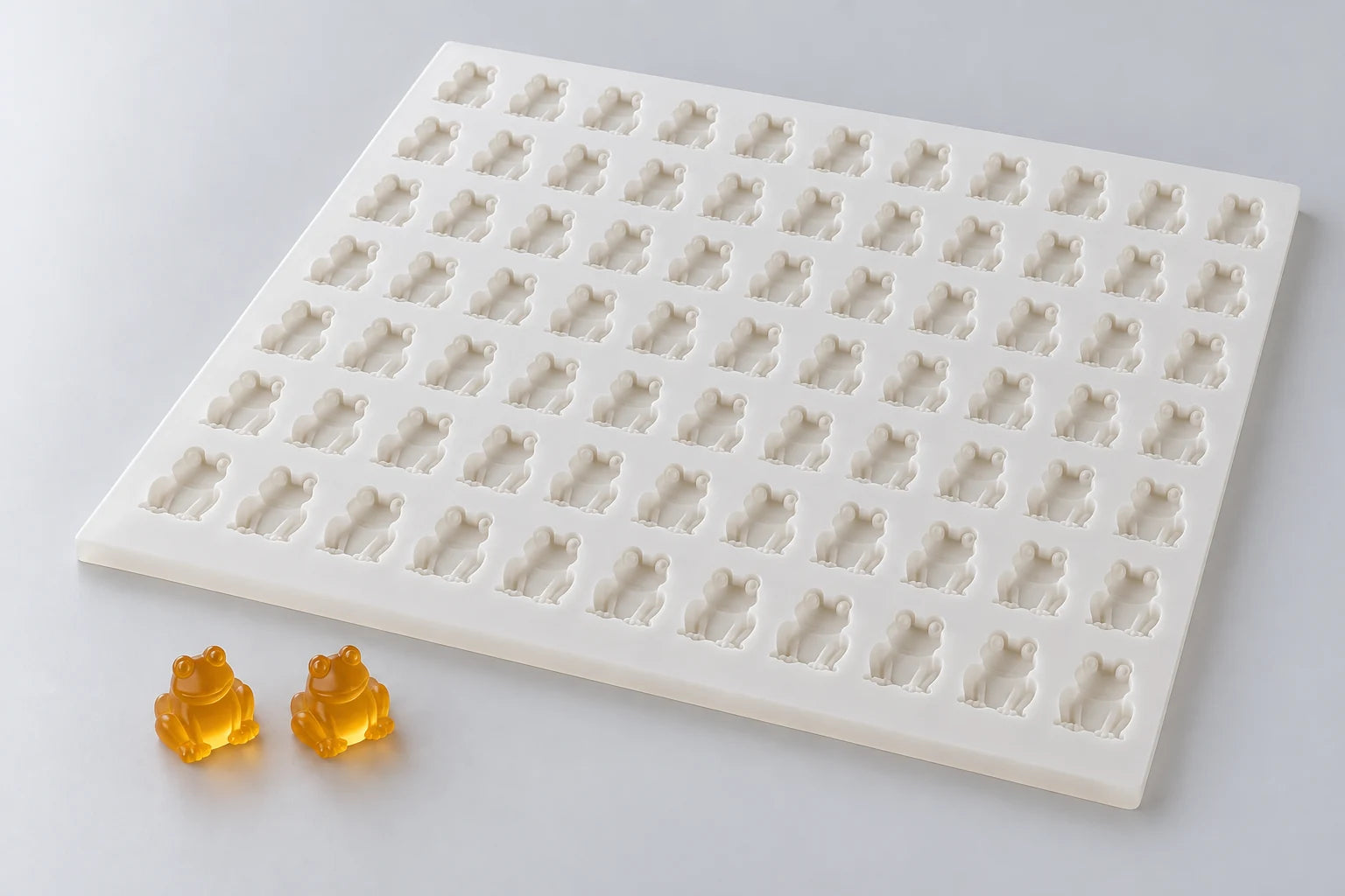 Frog mold — illustrative studio visualization