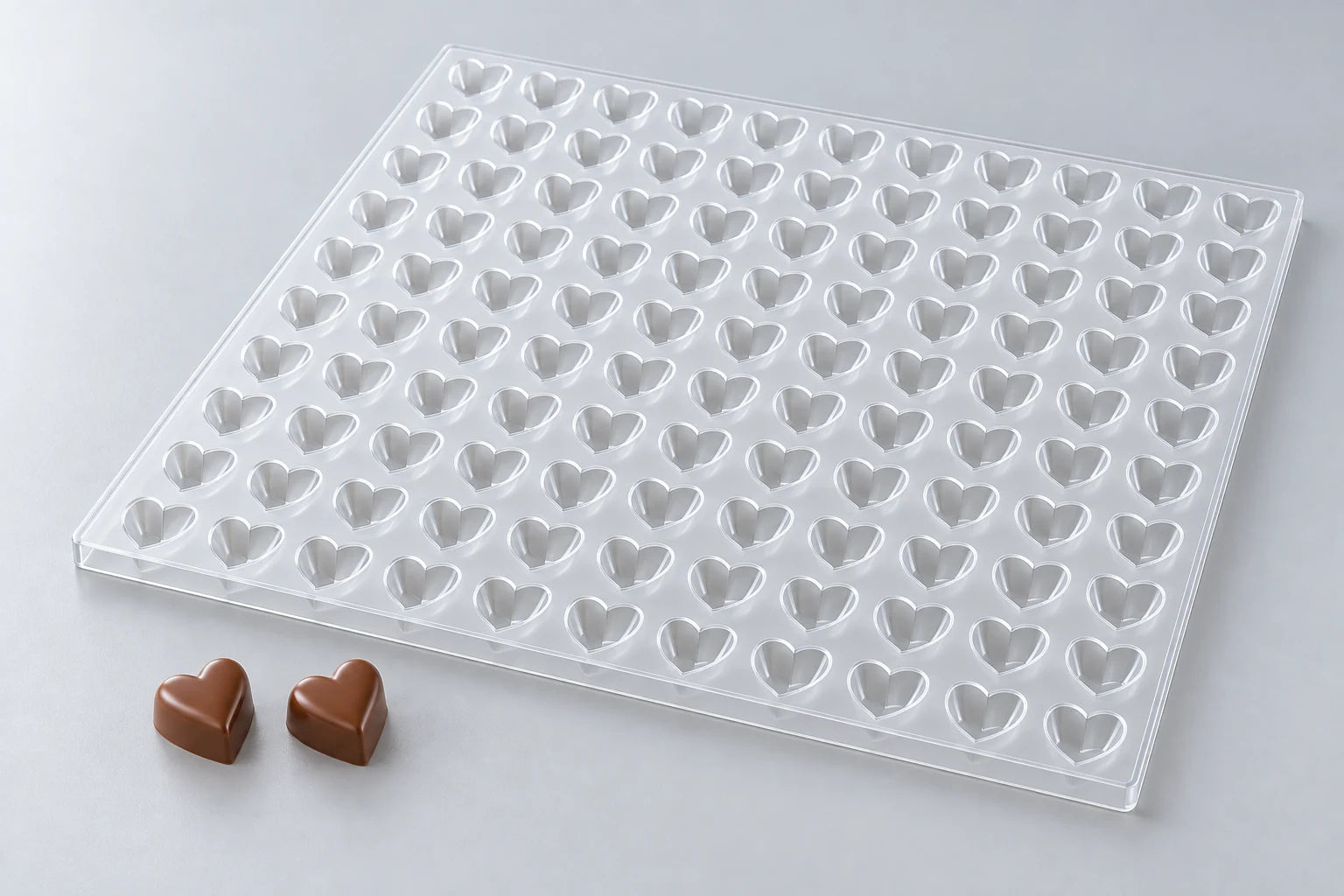 Heart mold — illustrative studio visualization