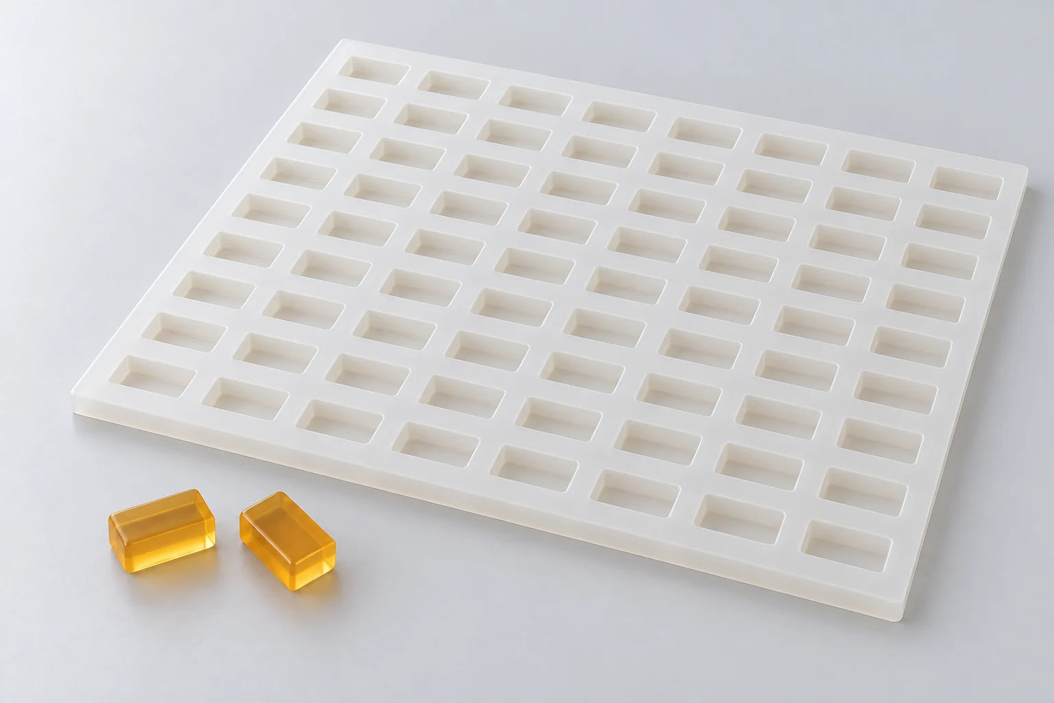Rectangle mold — illustrative studio visualization
