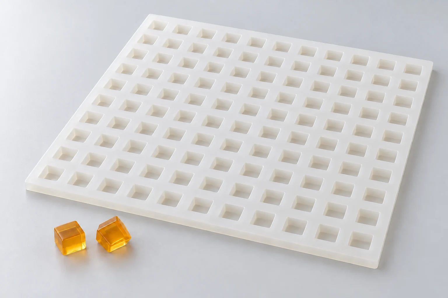 Square Gem mold — illustrative studio visualization