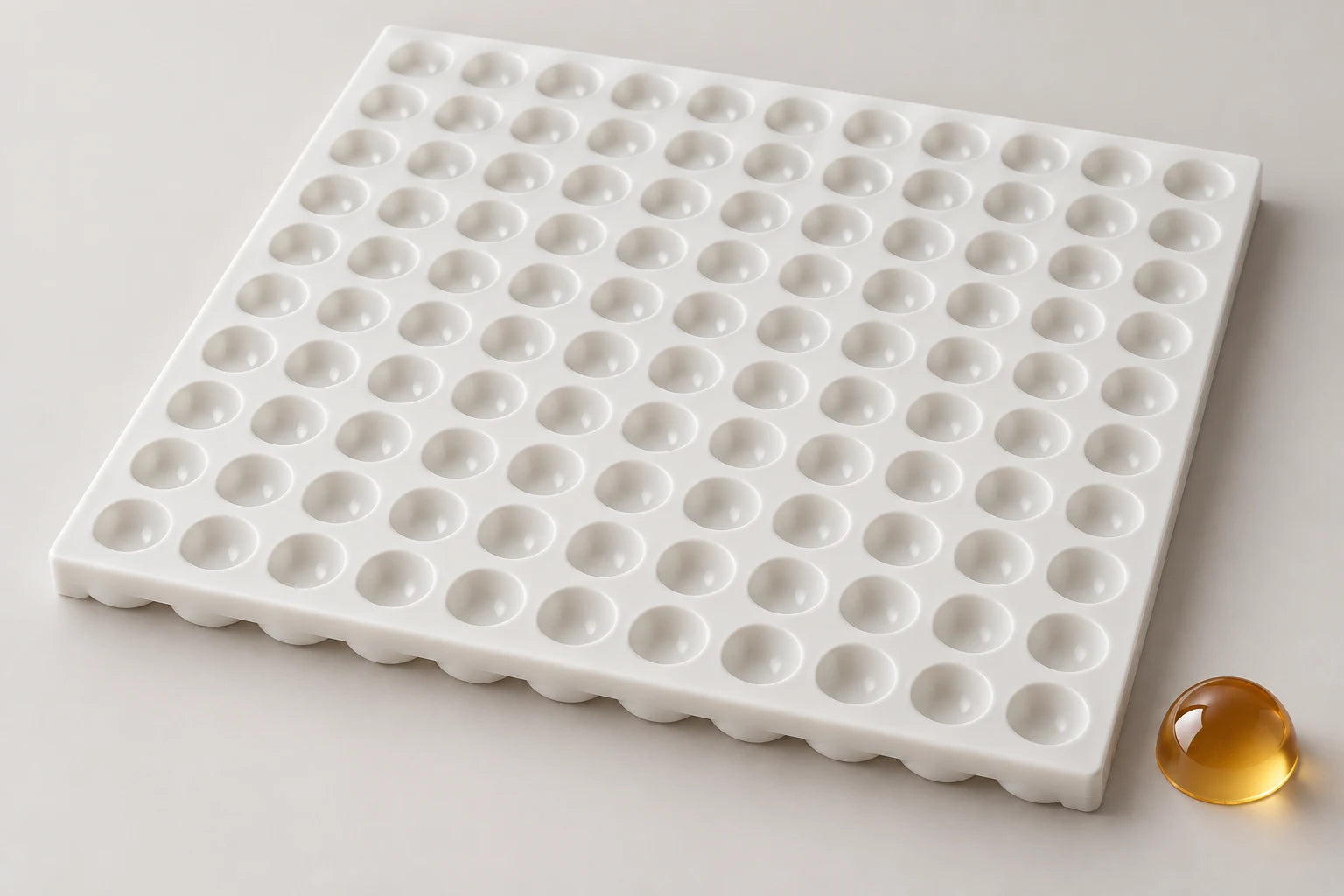 Dome mold — illustrative studio visualization